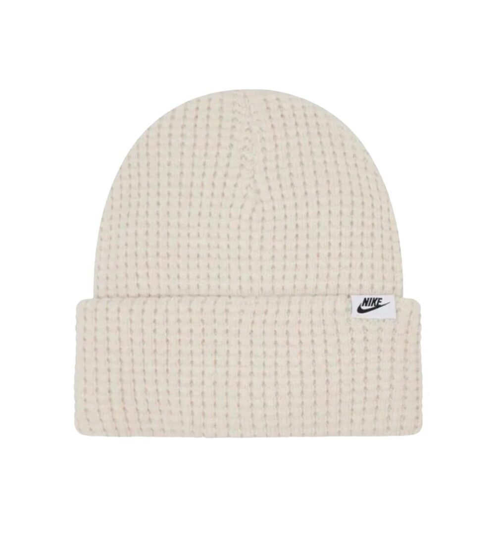 6308 Peak Waffle Knit Beanie US, Alpha, One Size, Beige